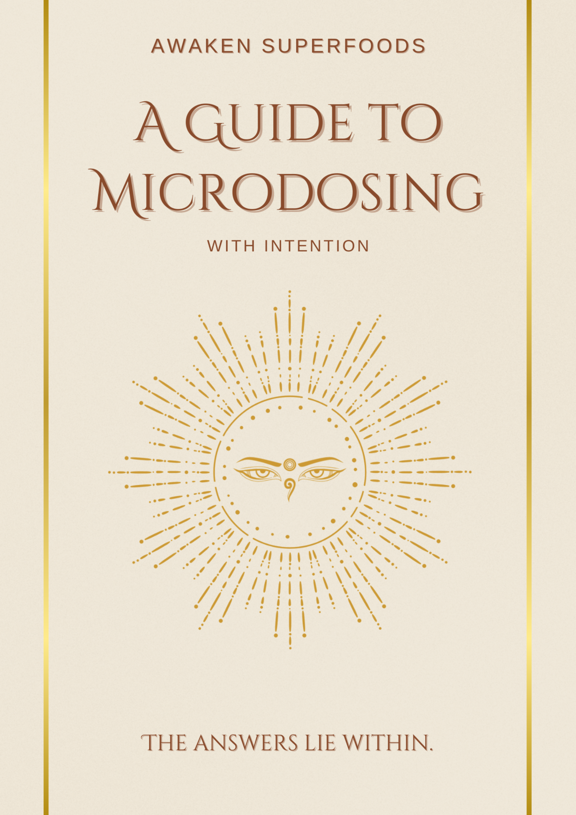 A Guide to Microdosing with Intention- Ebook